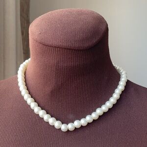 16” Pearl Necklace Faux Jewelry Brand New